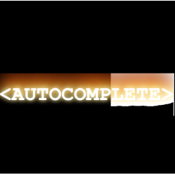 autocomplete